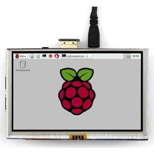 5.0 inch TFT 800x480 Hdmi touch Screen 5 inch LCD Display monitor Model for Raspberry pi 2 raspberry A+/B+/2B BeagleBone Black