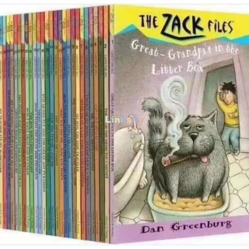 The Zack Files 30 Books/Set,Children Books Kids English Reading exploration Story Book, Chapter Book, students Novels 7-12 years