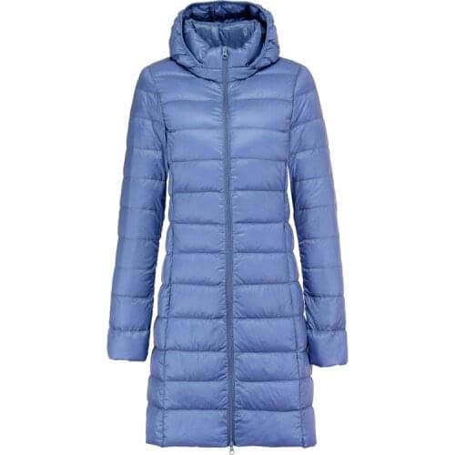 NewBang 5XL 4XL Thick Long Down Jacket Women Winter Ultra Light Down Jacket Women With Hooded Down Coat Female Hat Detachable