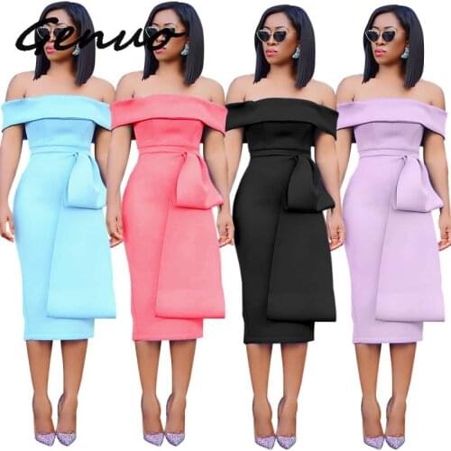 Women Bodycon Dress Slim Off Shoulder Sexy Date Night Celebrate Party Clubwear Dinner Elegant Tight Backless Evening Slim Tunic