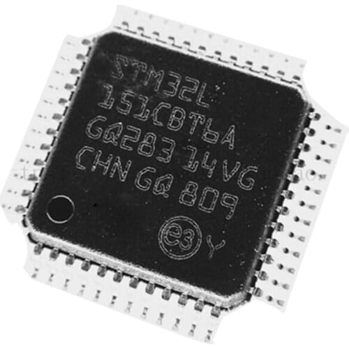 5pcs STM32L151CBT6A MCU 32-bit ARM Cortex M3 RISC 128KB Flash LQFP-48