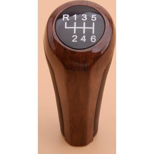 6 Speed Car Manual Gear Shift Knob Lever Hand Ball Shifter Head Fit For BMW 1 3 5 6 7 Series E81 E90 E60 E63 E23 E85 E86 Z8 E52