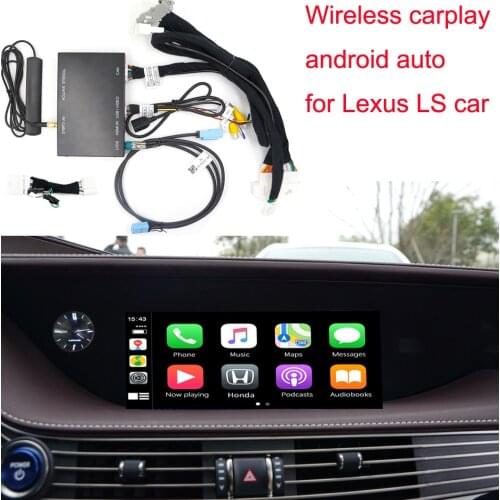 Carplay Wireless for Lexus LS LS460 LS600 LS500 2013-2020 Android Auto Airplay AutoLink Car Play interface