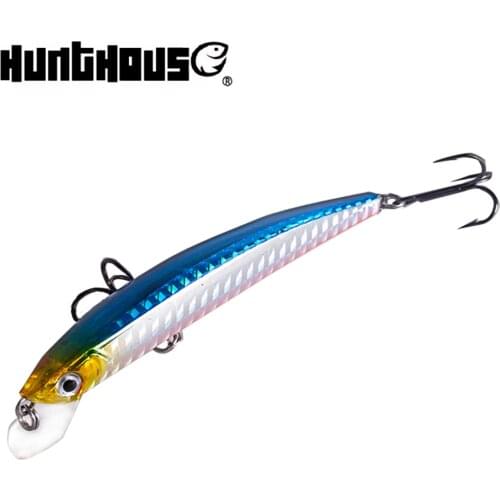 Hunthouse yozu-ri minnow sea fishing lure hard bait 90mm 7.5g artificial swimbait crankbait for fishing sea bass leurre pescar