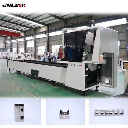 JNLINK new production fiber laser cutting machine for round and square tube with 3 year warranty