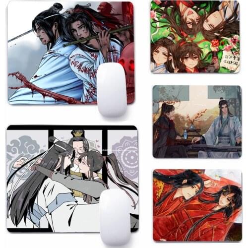 Mo Dao Zu Shi 22x18cm Mouse Pad Computer Small Mouse Non-slip Pad Desktop Keyboard Pad Office Mouse Mat