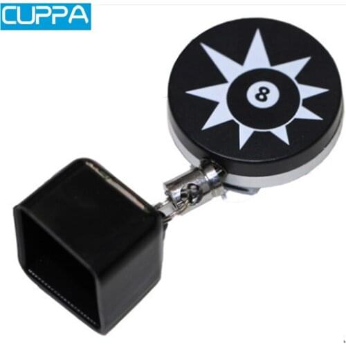 Pool Billiard Snooker Magnetic Chalk Holder Black Billiard Accessories