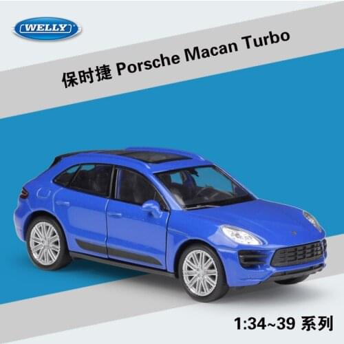 1:36 Porsche Macan Turbo SVU Alloy Car Model Metal Model Vehicles With Retail box