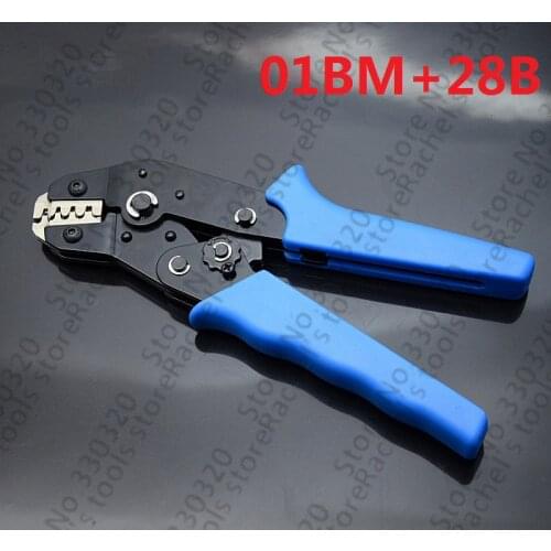 Pin Crimping Tool pliers 2.54mm 3.96mm 28-18awg XH2.54 for Dupont crimper Terminals connectors Wire-electrode Cutting Die Sets