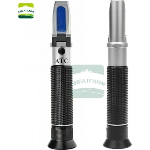 Pet Handheld Portable Refractometer Urine Specific Gravity Meter Veterinary Pet Serum Plasma Protein Hemoglobin Refractometer