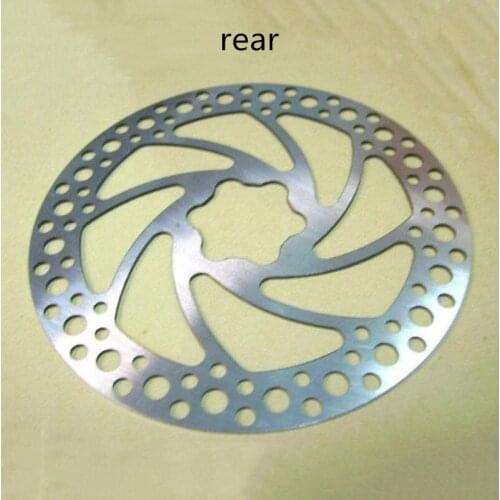 Triangle folding bicycle disc brake front rear 140 160mm rotor 1 pair STRIDA disc