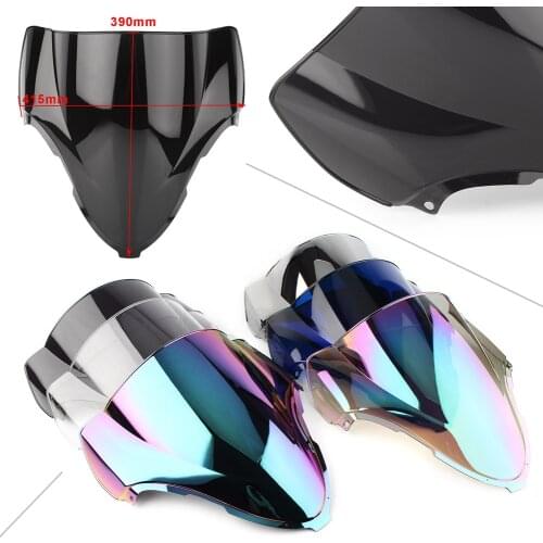 Motorbike Windshield Windscreen For Suzuki GSX1300R GSXR1300 Hayabusa 1999 2000 2001 2002 2003 2004 2005 2006 2007 Double Bubble