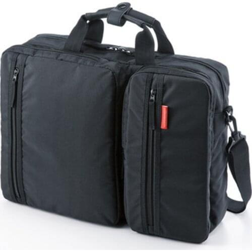 Large Capacity Sanwa Laptop Bag Shoulder Bag Handbag Computer Backpack 15.6-inch 14-inch Mens Business Travel Backpack