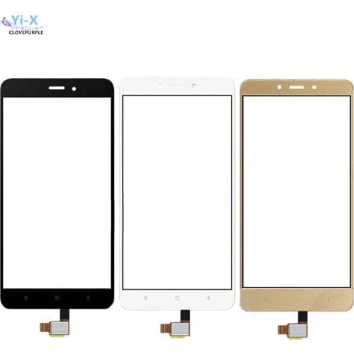 10pcs/lot Touch Screen For Xiaomi Redmi note 4 note4 Touch Glass Digitizer Panel Lens Sensor TouchScreen For Hongmi note 4