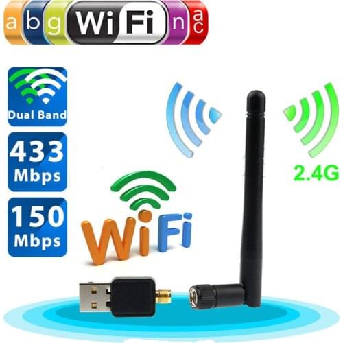 150mbps Mini Wifi Usb Adapter Wireless Wifi Adapter Wi-fi Antenna Long Range Amplifier Laptop Desktop Outdoor Pci-e Network Card