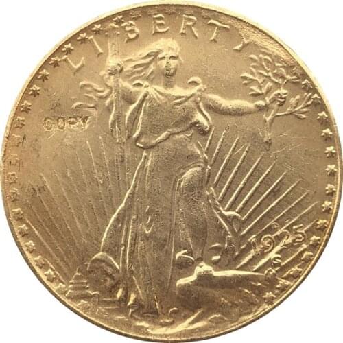 1925 $20 St. Gaudens Coin Copy Free shipping
