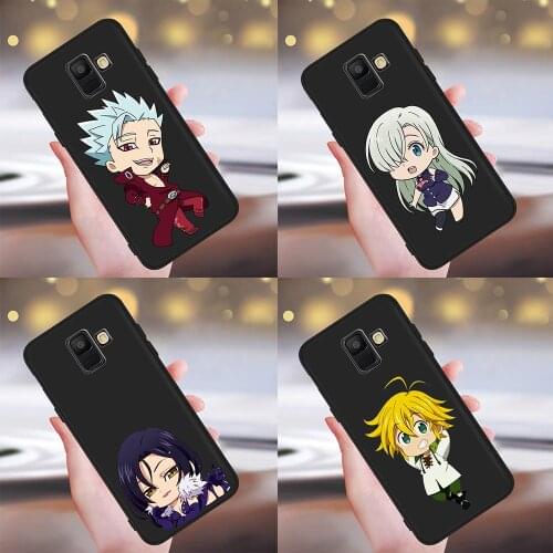 2021 Anime Seven Deadly Sins Cartoon for Samsung Galaxy A3 A5 A6 A7 A8 A10 A30 A40 A50 A22 A32 A72 A82 J6 J7 J8 Plus Coque Funda