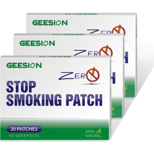 30pcs/box 2021 New Anti Smoke Patch More Effective Natural Ingredient Quit Smoking Anti-nicotine Sticker Herbal Medical Plaster