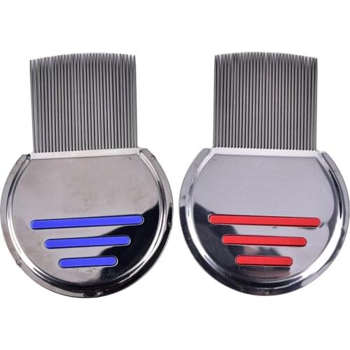 5Styles Rvs Terminator Luizen Kam Kids Haar Ontdoen Headlice Super Dichtheid Tanden Verwijderen Nits Kam Nit Gratis