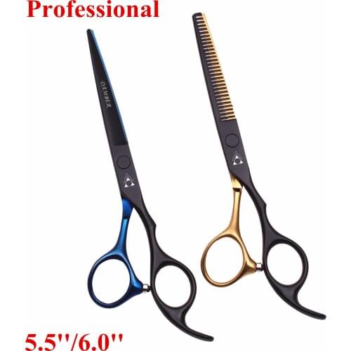 50 Pcs 5.5 6.0 Professional Hairdressing Scissors Thinning Barber Scissors Hair Cutting Scissors Haircut 440C Japan Steel 888