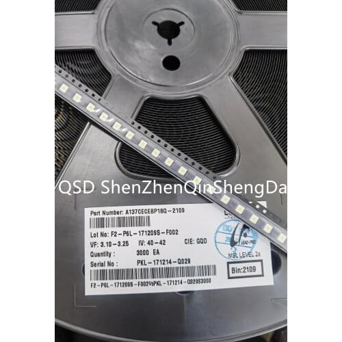 5000pcs for LUMENS LED Backlight 2.4W 3V 3535 3537 Cool white LCD Backlight for TV TV Application