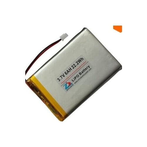 Free shipping 756090 3.7V 6000mAh polymer lithium battery li-ion rechargeable battery Rechargeable batteries