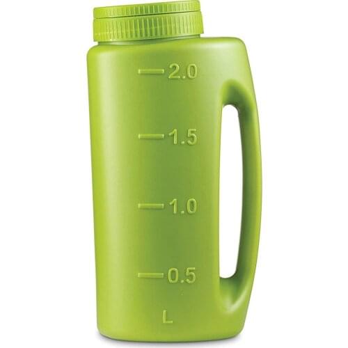 Pot Seed Spreader Bottle 2L Handheld Pet Feeder Driveway Snow Gardening Supplies Small Sidewalks Melt 3 Colors Ice Watering Can