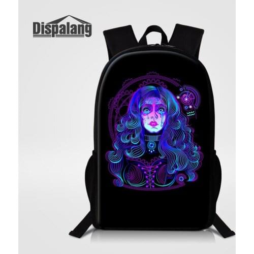 Dispalang Constellations Print Backpacks For Women Men Virgo School Bags For Teenagers Ladies Casual Rucksack Kids Book Bags