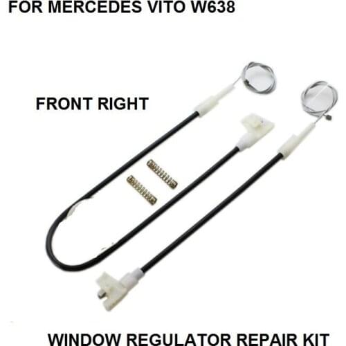 FOR MERCEDES VITO W638 WINDOW REGULATOR REPAIR KIT FRONT RIGHT 1996-2003