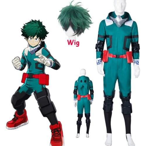 My Hero Academia Cosplay Anime Boku no Hero Akademia Costume Izuku Midoriya Battle Costume Cosplay Costume