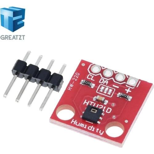 GREATZT 1pcs HTU21D Temperature and Humidity Sensor Module Temperature Sensor Breakout for arduino