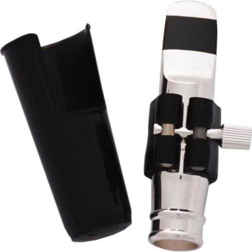 Music Fancier Club Professional Tenor Soprano Alto Saxophone Metal Mouthpiece Silver Plated Sax Mouth Pieces Accessories 5 6 7 8