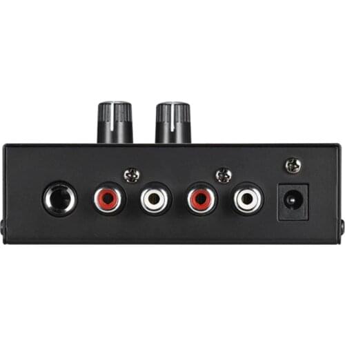2021 New PP500 Phono Preamp Preamplifier with Level Volume Control for LP Vinyl Turntable