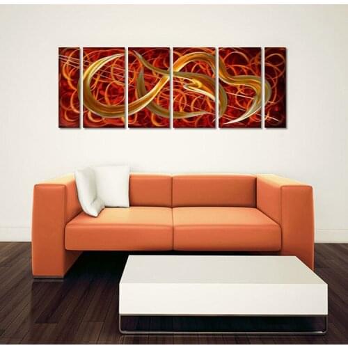 Peacock Feathers Excellent Metal Aluminum Wall Art Original Large Abstract in-out door Modern Contemporary Sculpture