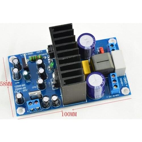 L15DSMD IRS2092S High power 250W Class D Audio Digital Power Mono Amplifier Board