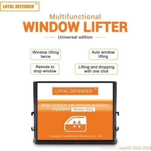 For Honda Jazz/Fit car power window roll up closer device high quality auto lifting remote drop down window