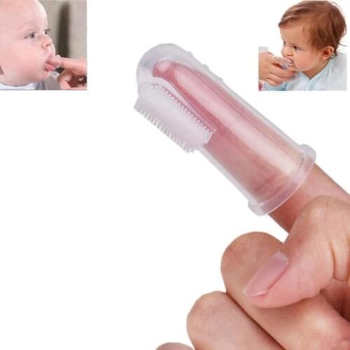 Silicone Finger Toothbrush Training Tooth Brush