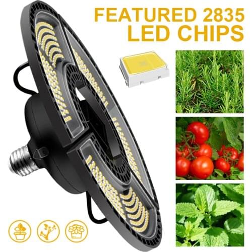 LED Grow Light Full Spectrum 2835 Waterproof E27/E26 For Indoor Plant LED Chips Phytolamp For Plants 85-265V Phyto Growth Lamp