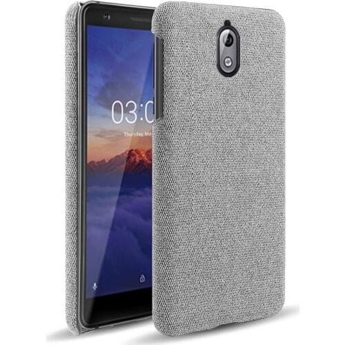 Cloth Cases For Nokia 3.1 Case Slim Retro Cloth Hard Cover For Nokia 3.1 TA-1049, TA-1057, TA-1063, TA-1070, TA-1074 Coque Funda
