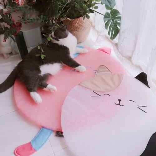 Air-permeable and Clean Ice Wire Cushion ~Ice Wire Air-permeable, Moisture-proof and Heat-dissipating Pet Cushion cat beds