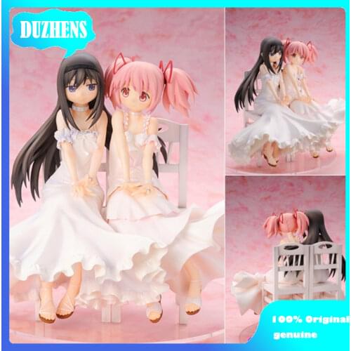 100% Original:Puella Magi Madoka Magica Kaname Madoka&Akemi Homura 17CM Action Figure Anime Figure Model Toys Figure Doll Gift