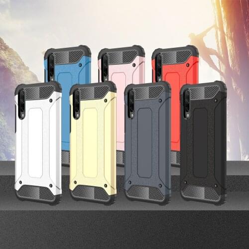 100pcs/lot Hybrid Armor Phone Case For Huawei Nova 5 5i Pro 5T P20 Lite 2019 Honor 20 Pro 20S PC +TPU Rugged Protective Cover