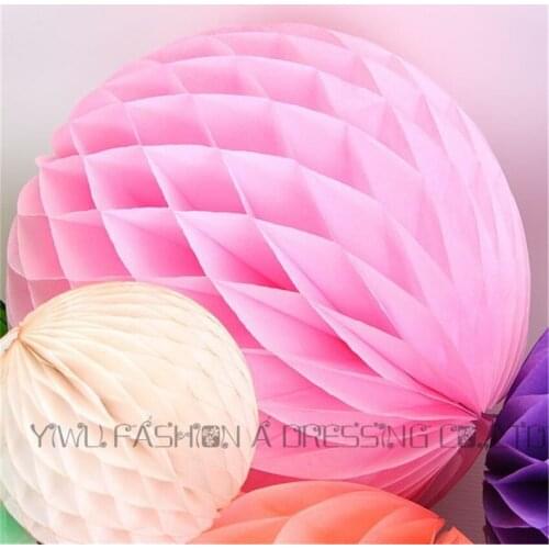 16 Colors Available!! Pastel tissue paper honeycomb lantern party decorations 8inch(20cm) 3piece/lot tissue paper bag for haning