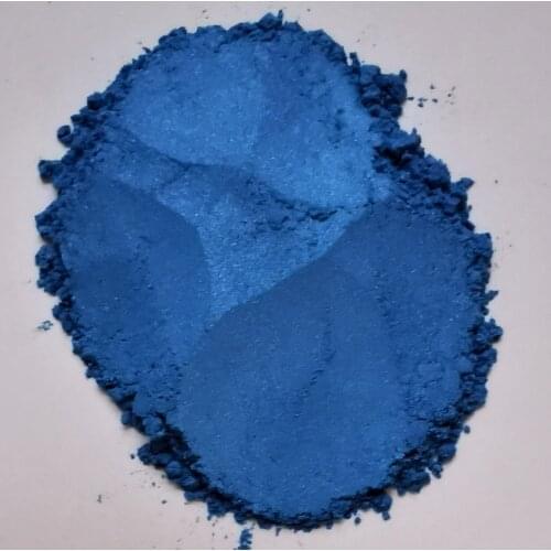 25grams Interference dark blue natural mica pearl pigment candy paint powder