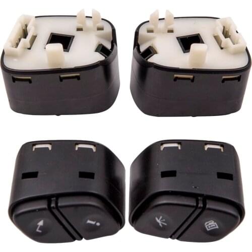 4pcs/Set 21997739 Steering Wheel Information Radio Control Switch for Silverado