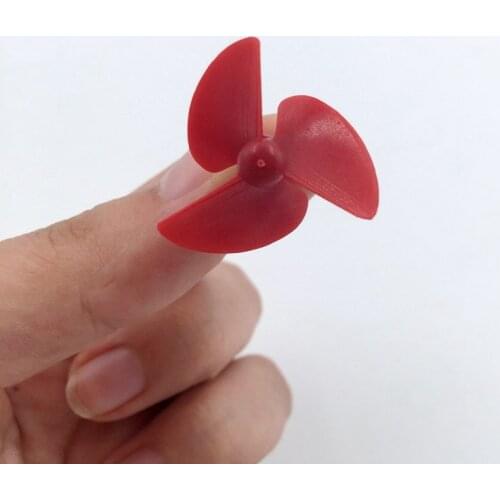 Fishing Boat propeller screw RC Bait Fishing Boat 5 Pairs/10pcs ABS Dia 30mm Bore diameter 2mm rc fishing boat