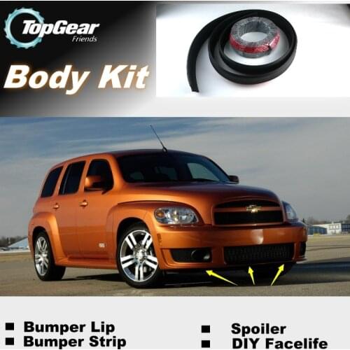 For Chevrolet HHR Bumper Lip Lips / Top Gear Shop Spoiler For Car Tuning / TOPGEAR Body Kit + Strip