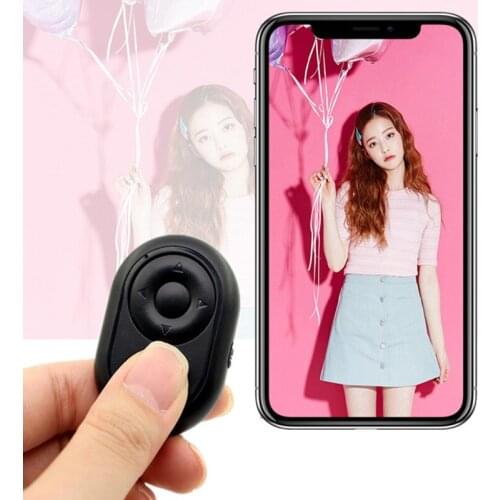 Top Camera Wireless Mobile Phone Smart Multifunctional Mini Flip Remote Bluetooth Page Turning Self Timer Controller Button E Bo