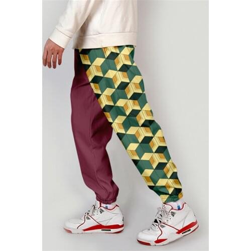 Demon Slayer Cartoon 3D Printed Joggers Pants Men Women Kimetsu no Yaiba Cosplay Sweatpants Fashion Harajuku Trousers