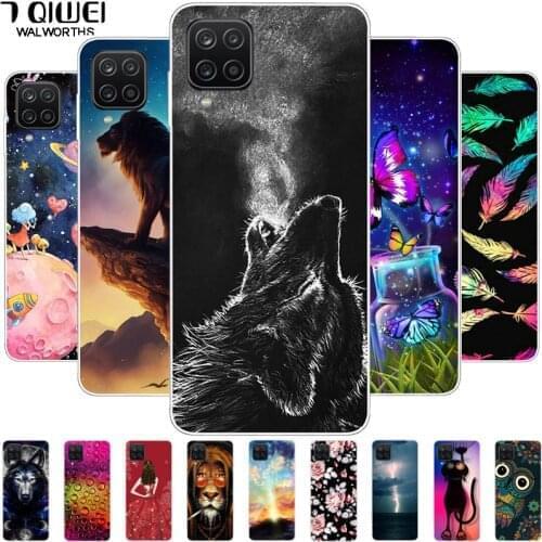 For Samsung M12 Case Phone Cover TPU Soft Silicone Cases for Samsung Galaxy M12 Funda M 12 6.5 inch M127F Coque Animal 2021